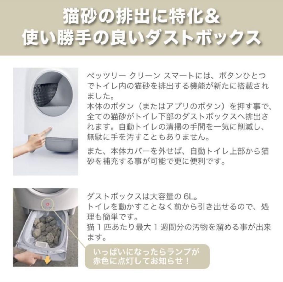 【送料無料】PETREE ペッツリー スマート クリーン 猫用自動トイレ