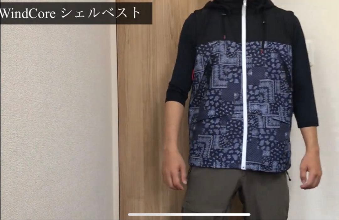 ワークマン WindCore 耐久撥水 シェルベスト 専用ファン・バッテリー付き
