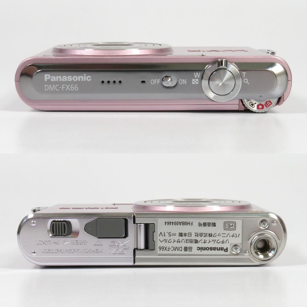 極美品✨ Panasonic LUMIX FX66 ピンク 元箱 説明書付き