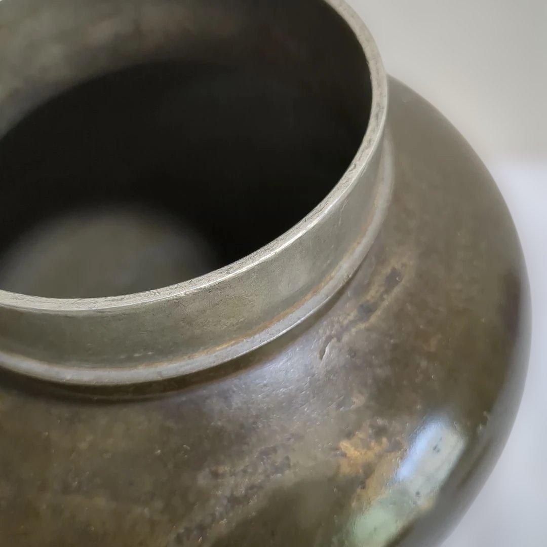【希少】 特大 茶入 茶壺 茶道具 ヴィンテージ
