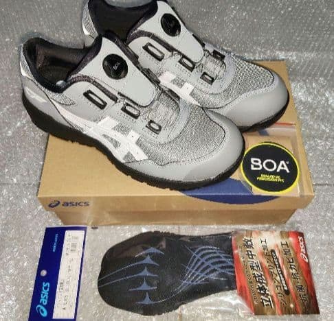 【新品・未使用】 asics WINJOB CP209 BOA 安全靴＋特典付き
