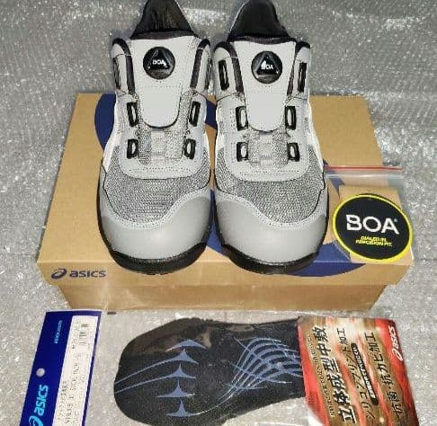 【新品・未使用】 asics WINJOB CP209 BOA 安全靴＋特典付き