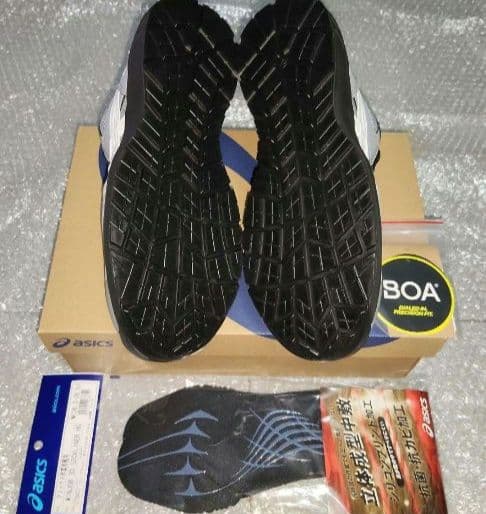 【新品・未使用】 asics WINJOB CP209 BOA 安全靴＋特典付き