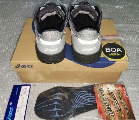 【新品・未使用】 asics WINJOB CP209 BOA 安全靴＋特典付き