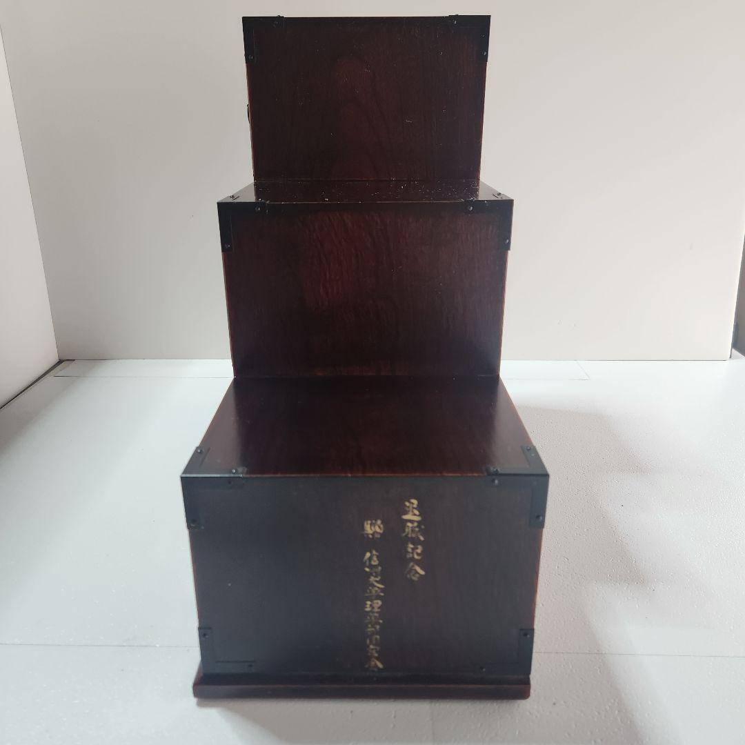 昭和レトロ 階段タンス　インテリア　小物入れ　天然木和箪笥　階段箪笥
