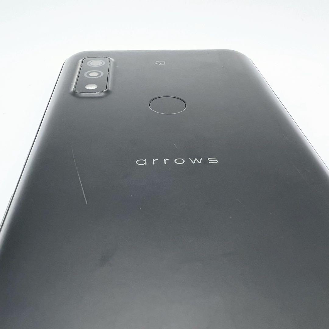 【動作品】arrows FCG01 ブラック au Android13 スマホ