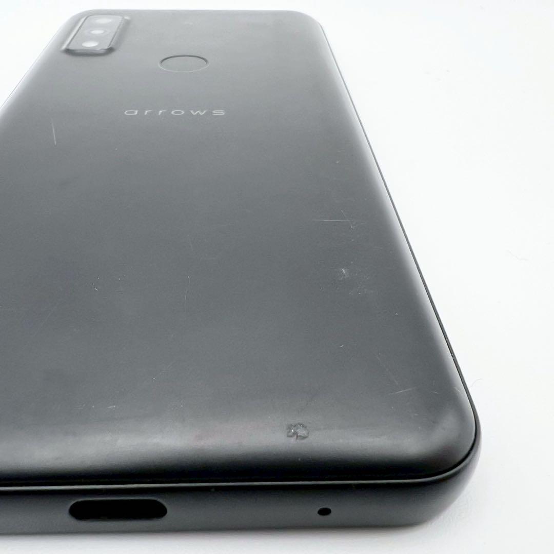 【動作品】arrows FCG01 ブラック au Android13 スマホ