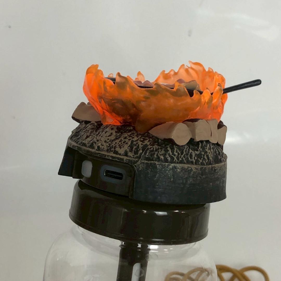 ハウルの動く城 ちいさな加湿器 カルシファー ベーコンエッグ ジブリ