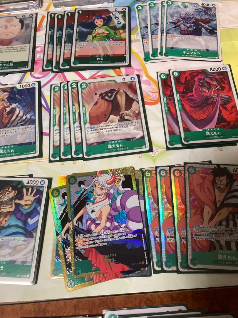赤緑　おでん　緑単色おでん　2デッキ　パーツセット　リーダーパラレル　プロモ多数