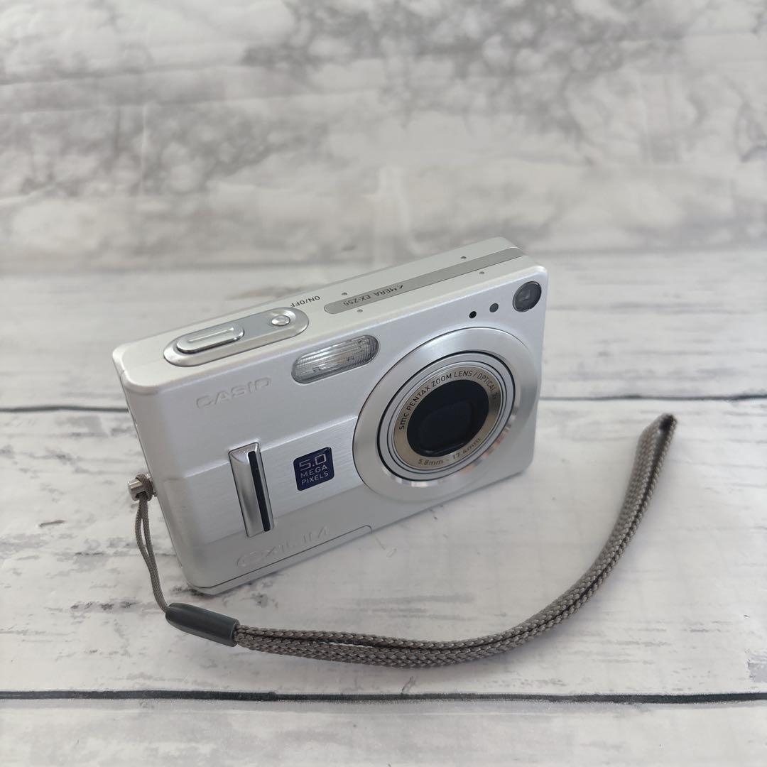 【美品】CASIO EXILIM EX-Z55 シルバー デジカメ