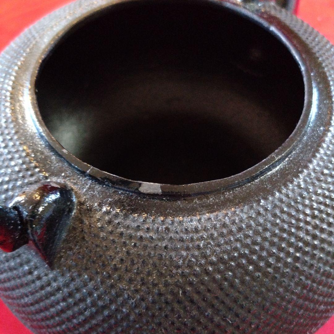 鉄瓶　鉄製やかん