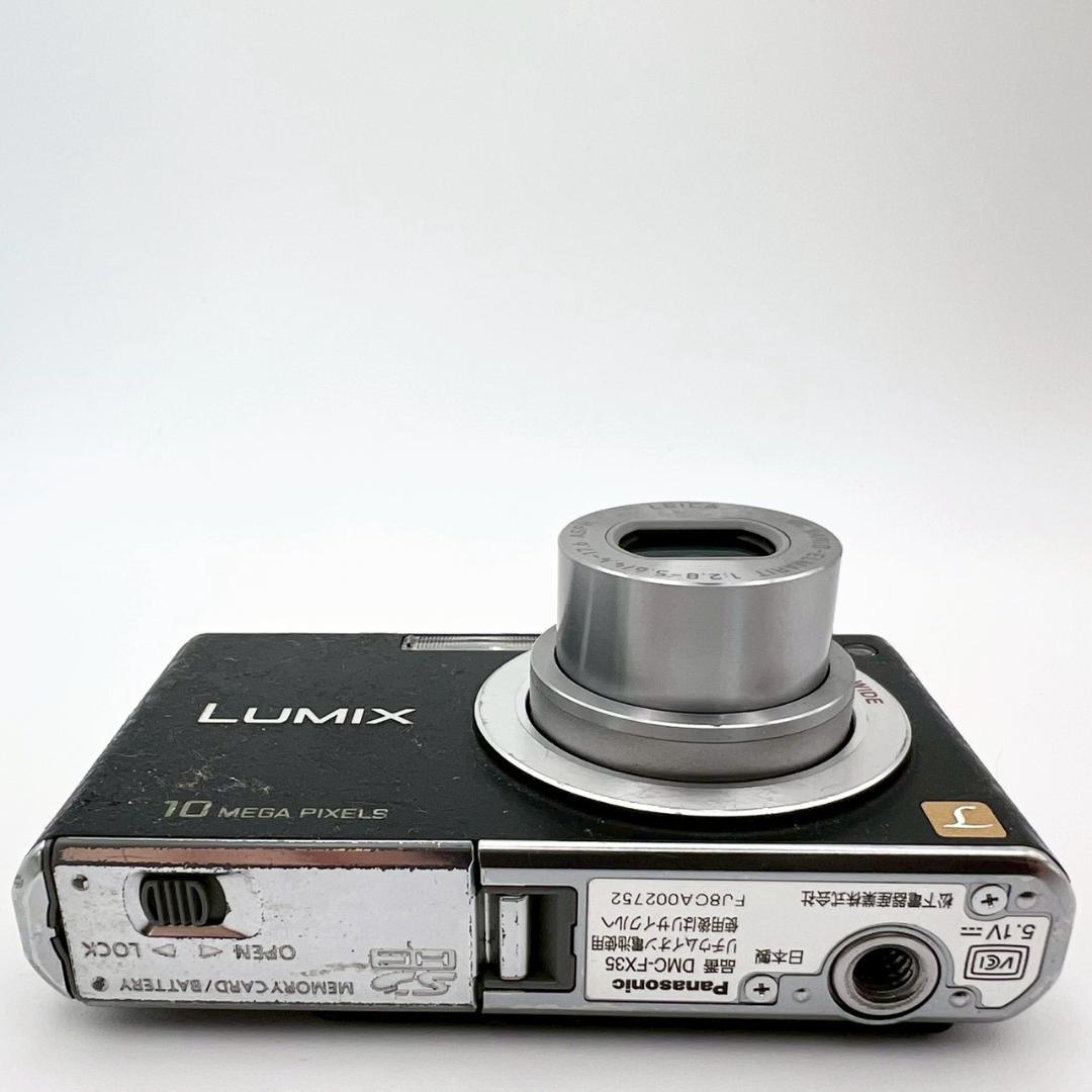 【完動品】Panasonic LUMIX DMC-FX35 コンデジ 動作確認済