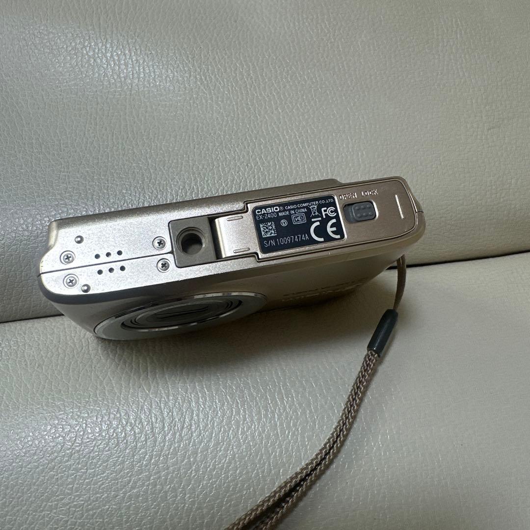 美品/CASIO EXILIM EX-Z400コンパクトデジタルカメラ ゴールド