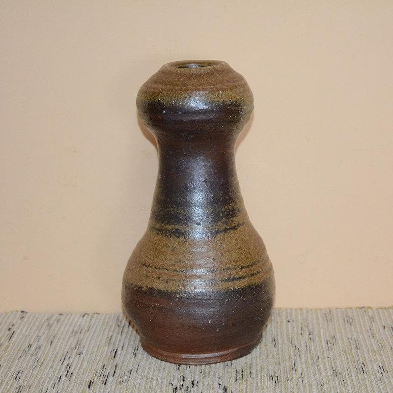 茶道具　備前焼　瓢花入　中古　小山一草　送料込み