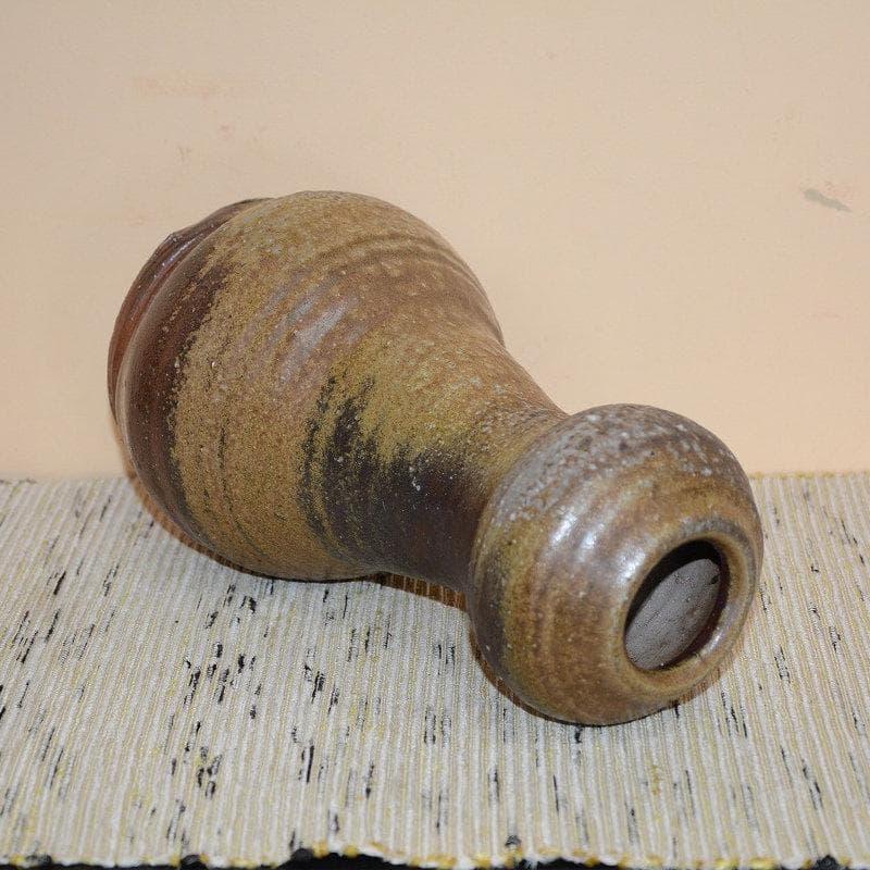 茶道具　備前焼　瓢花入　中古　小山一草　送料込み