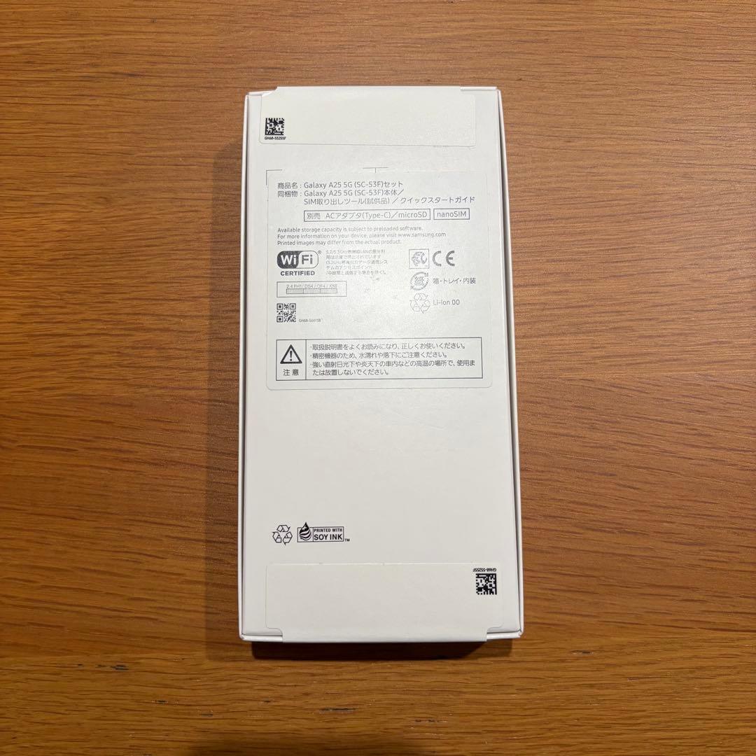 GALAXY A25 新品未使用　ダークブルー　ブラック
