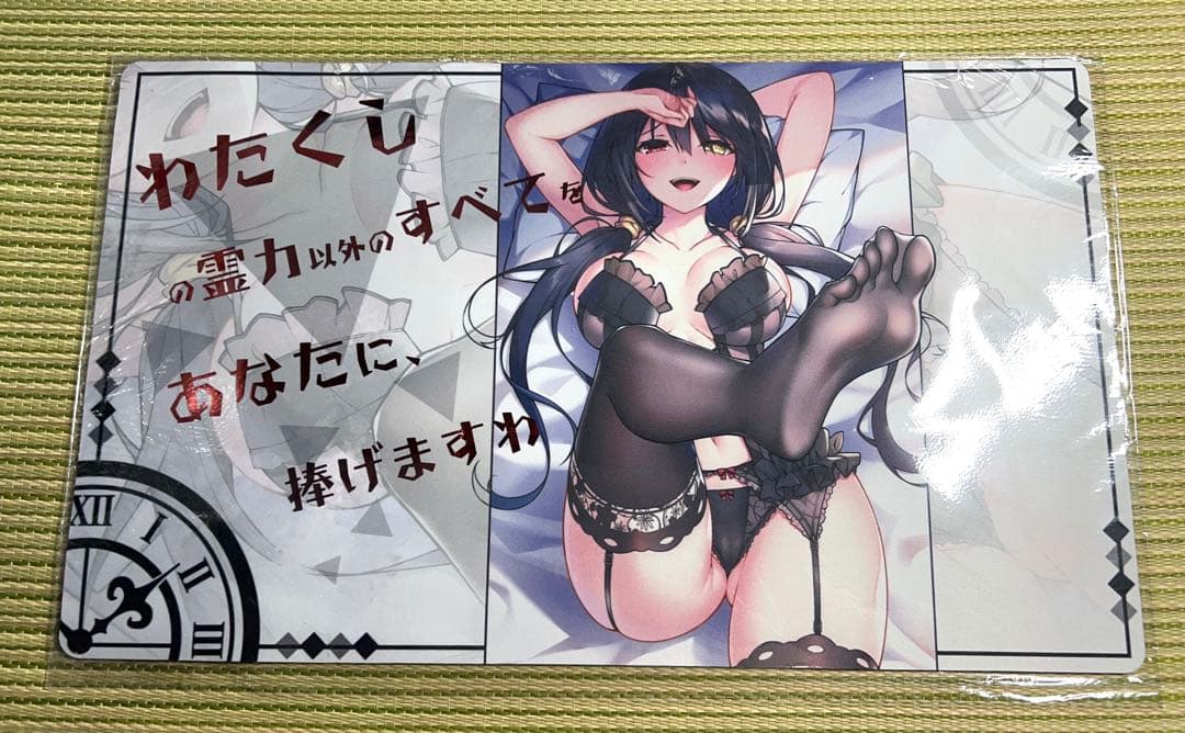 EATOS　光るSPプレイマット デートアライブ　時崎狂三　未開封未使用