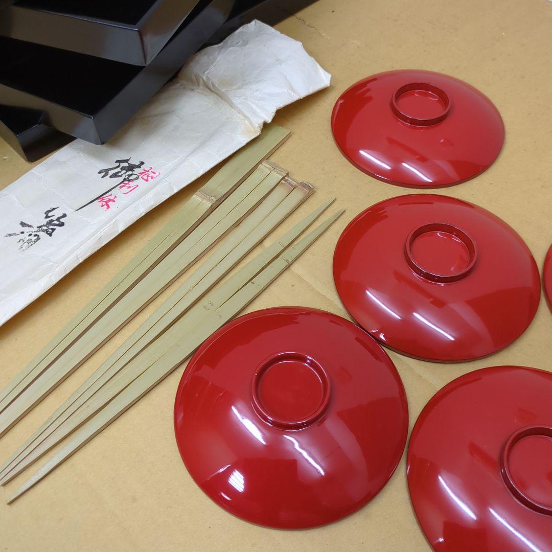 茶懐石　セット　お椀　お盆他　一式　懐石　茶道具　茶道木箱　コロ付き