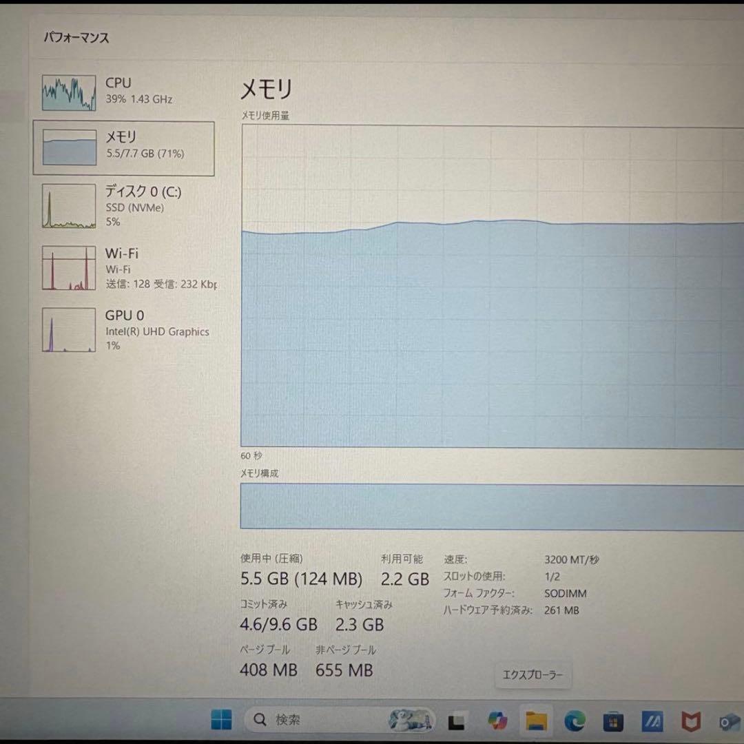 価格交渉可　ASUS　ノートパソコン　X515JA　SSD512GB　8G