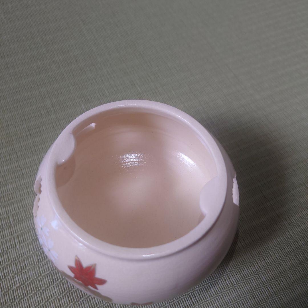 仁清雲錦画　茶巾台　平安祥山作　茶道/茶道具