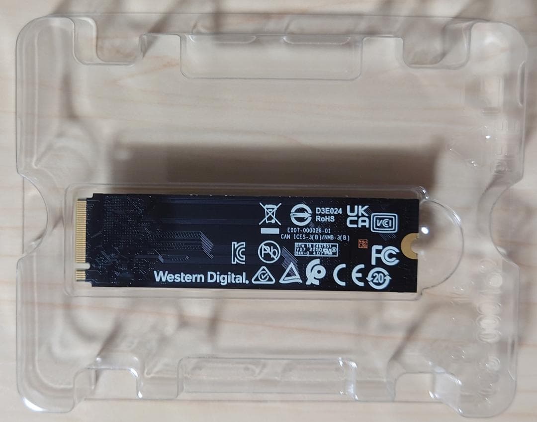 【動作確認済】WD Black SN770 1TB