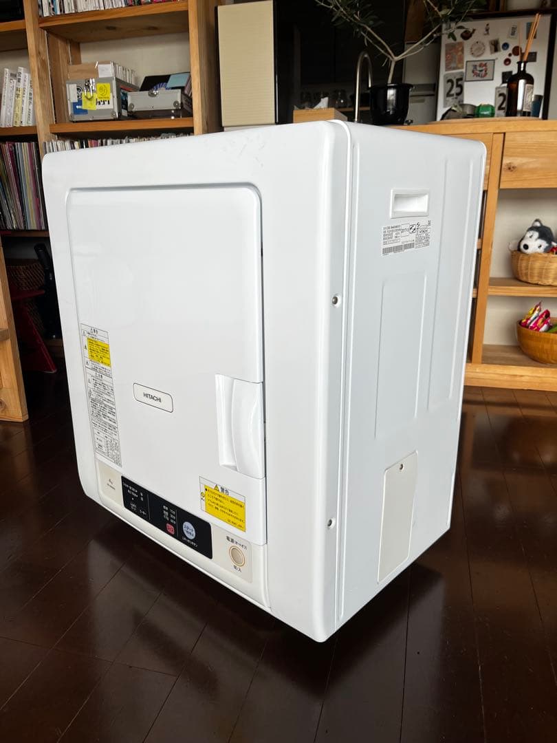 HITACHI 衣類乾燥機4kg DE-N40WX 2017年製