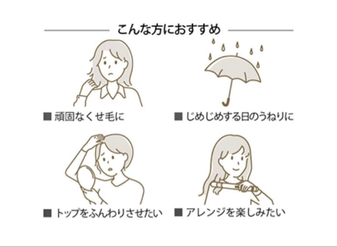 新品未使用　シャルレ ヘアケアアイロン