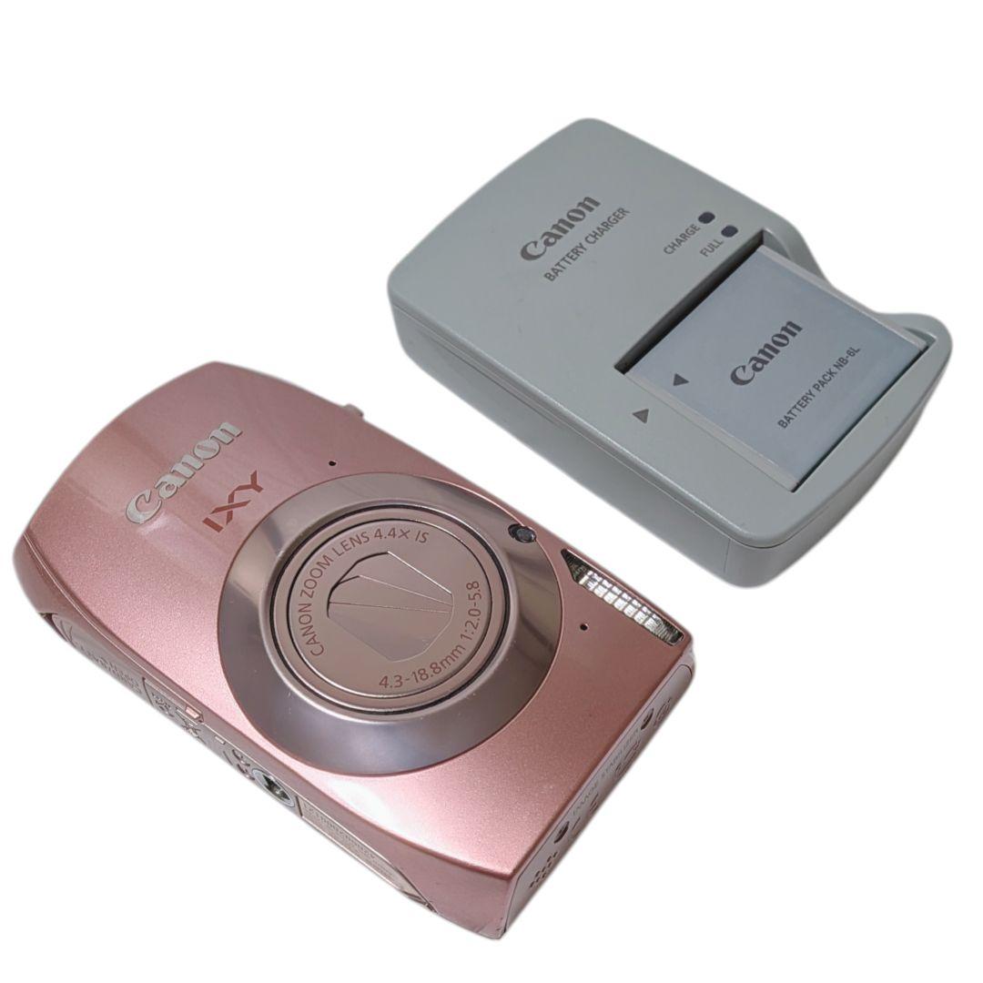 【美品】Canon IXY 32S ピンク デジタルカメラ キヤノン