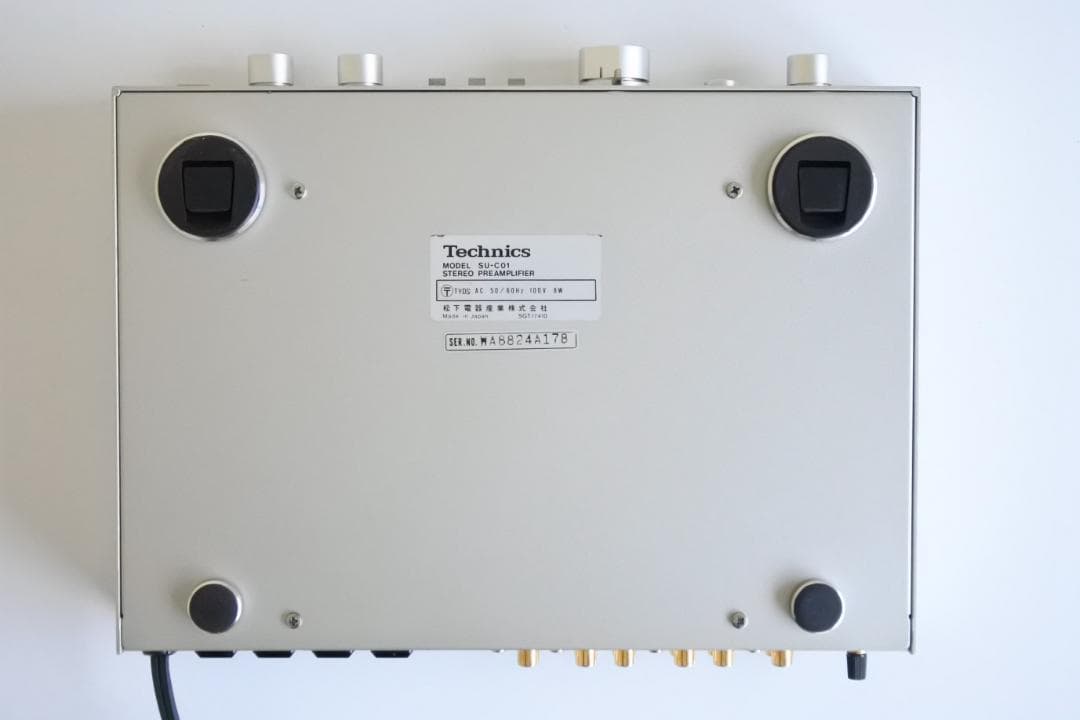 Technics SU-C01 プリアンプ オーバーホール済製品 正常動作品