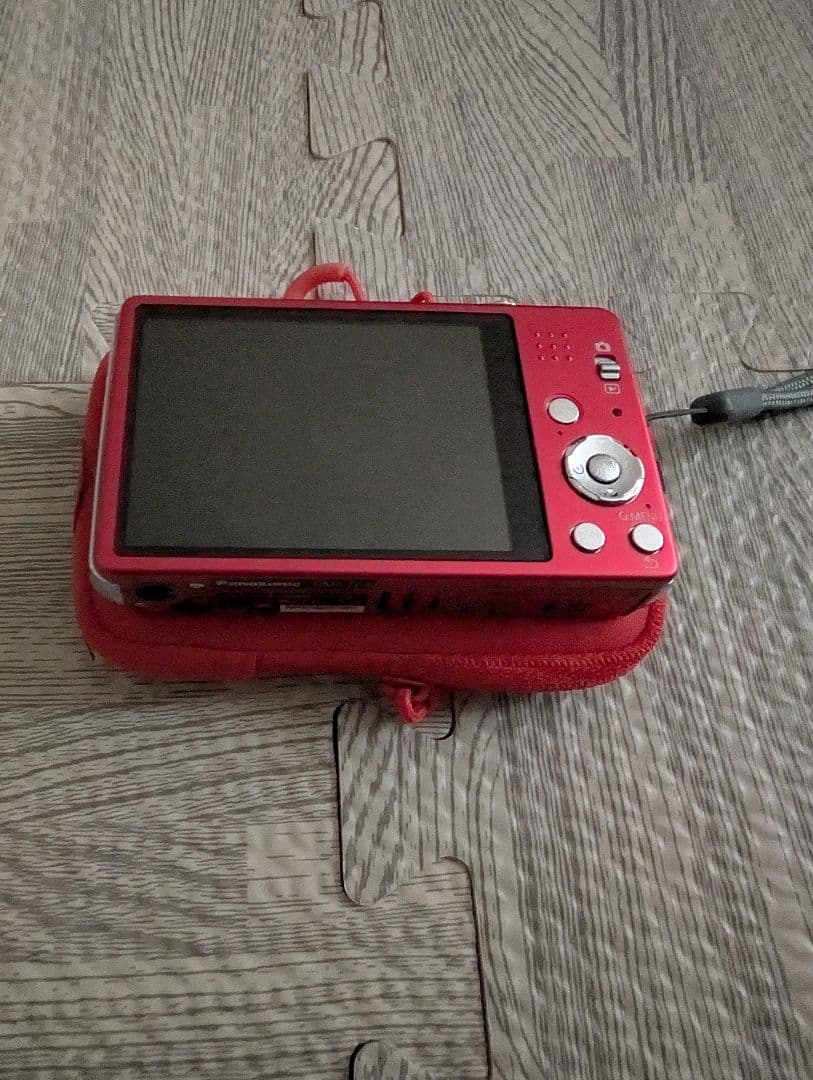 LUMIX 赤色 コンパクトデジタルカメラ