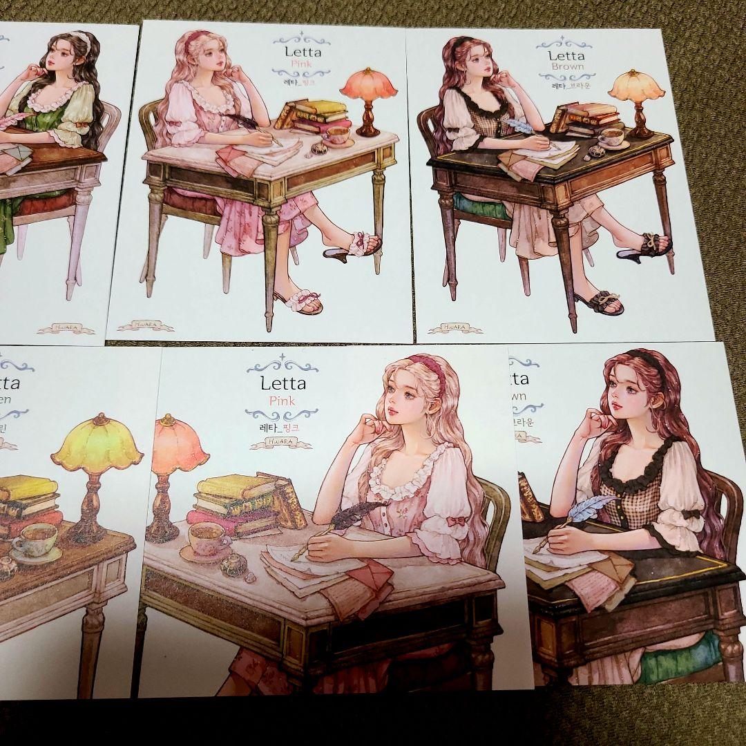 【同梱590円】hwara様 ♡ステッカー　Letta　匿名配送