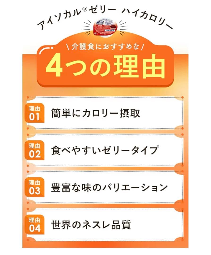 sho　ネスレ アイソカル ゼリー ハイカロリー　24個入り２箱