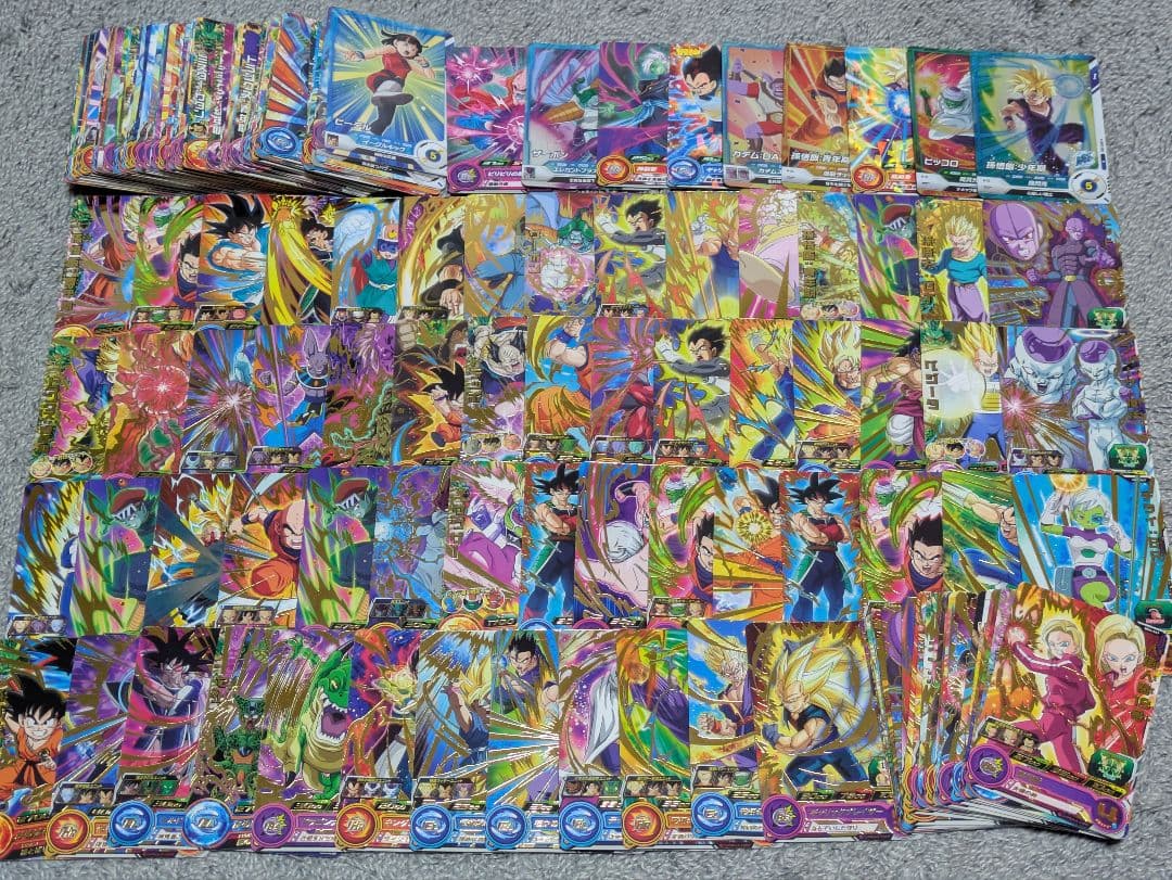 掘出し物 ドラゴンボールカード スーパーバトルダイバーズ まとめ売り 約169枚