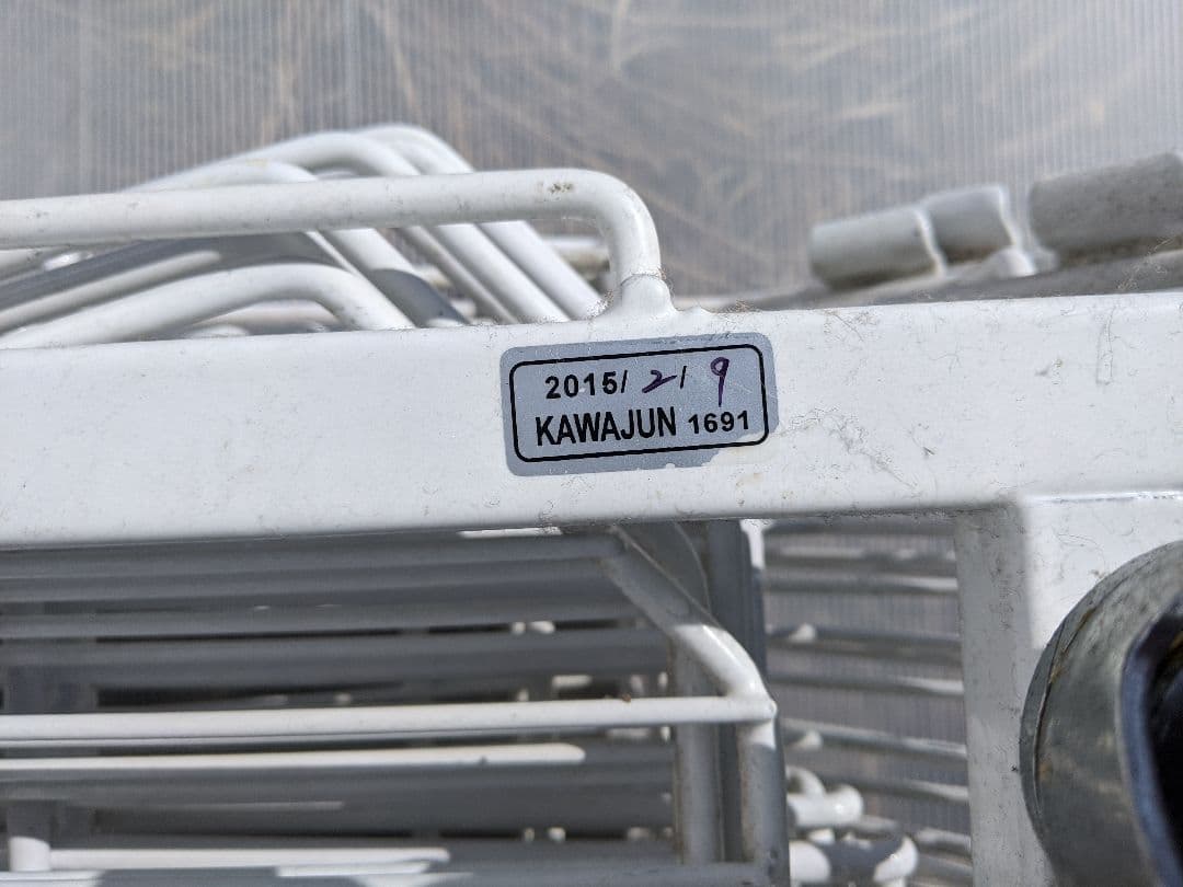 KAWAJUN河淳　店舗什器　スチールワゴン４段　◇お引取り対応可能◇