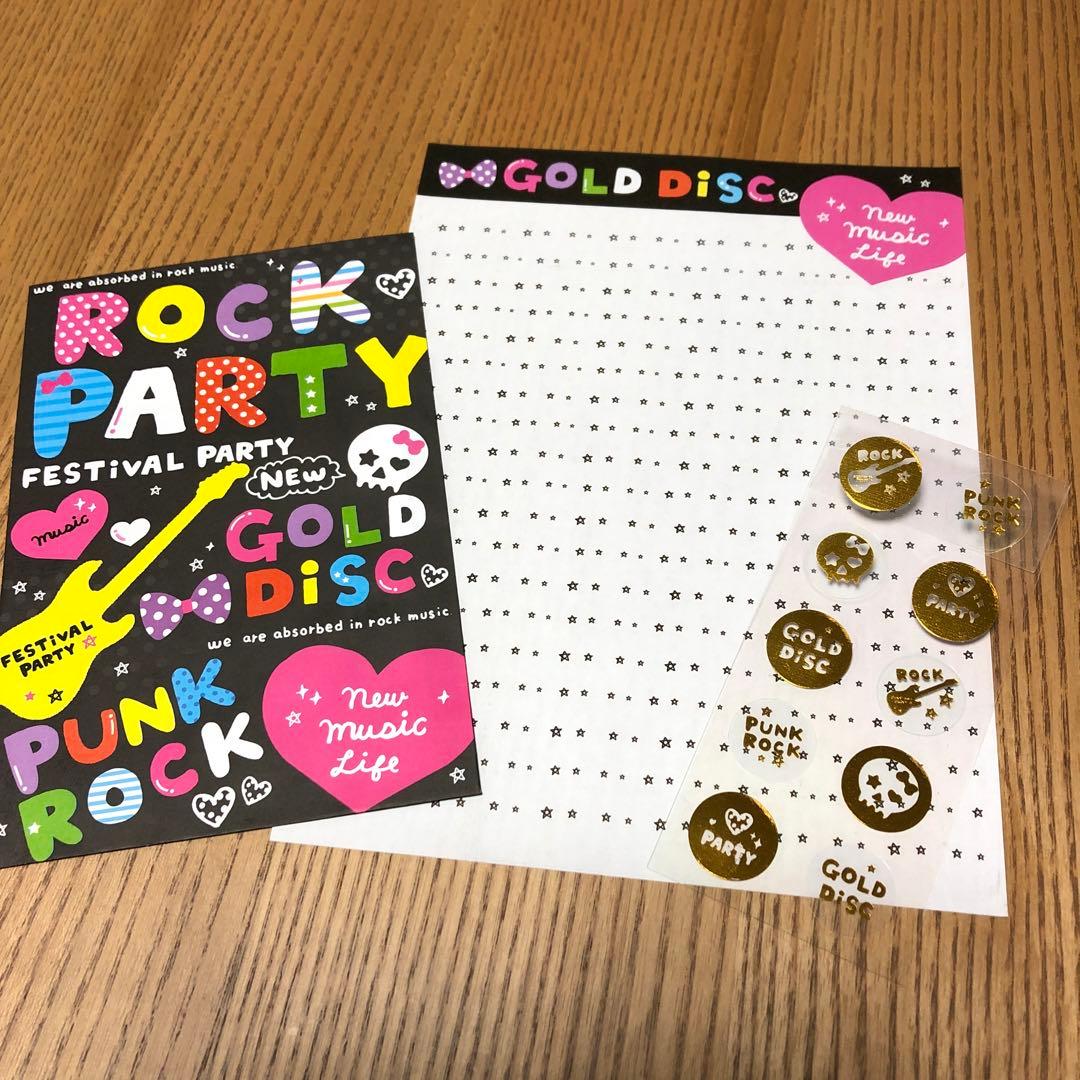 ①レターセット　平成　レトロ　クローバー　スイーツ　ロック　マカロン
