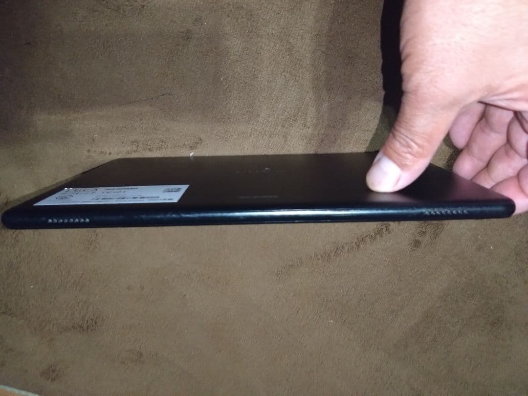 アイリスオーヤマ　LUCA　タブレット　TE101N1-B　10インチ　ブラック