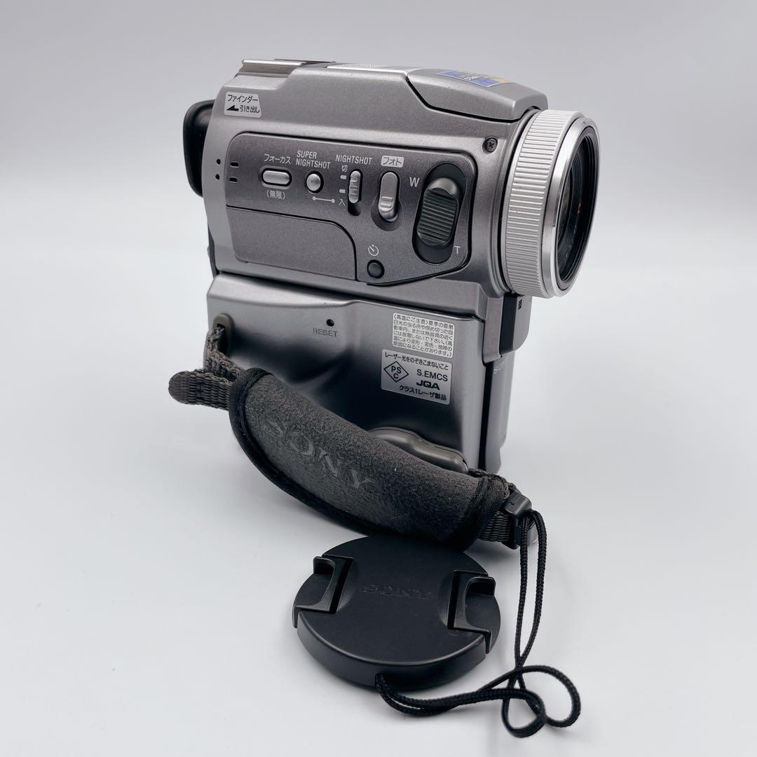 SONY DCR-PC120 ビデオカメラ バッテリー充電器 付属 動作品
