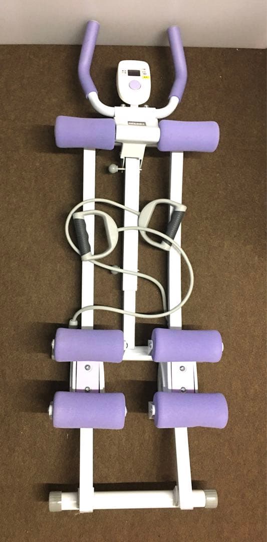 腹筋運動器具 折りたたみ式 レジスタンスバンド付き