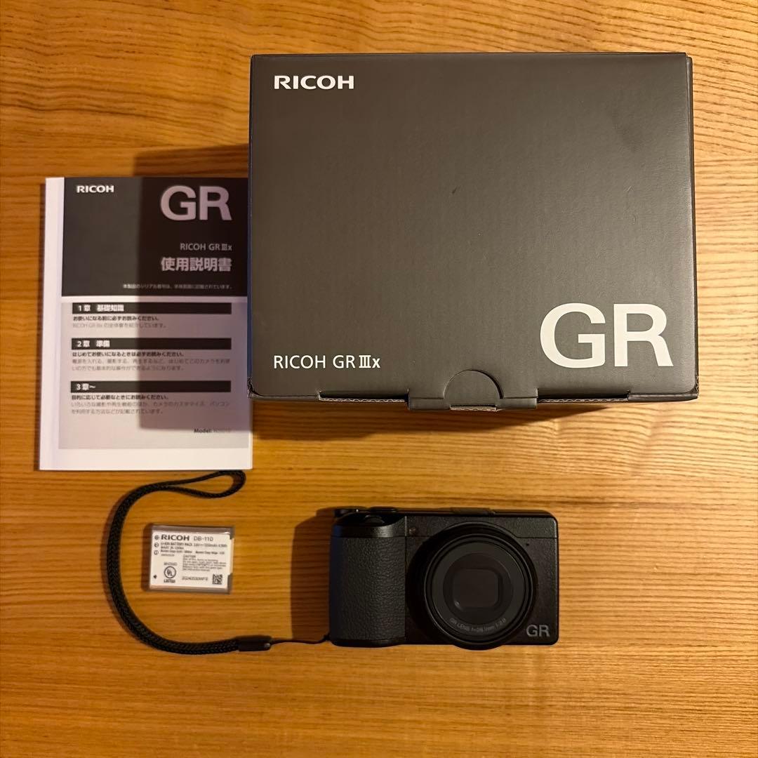 RICOH GRⅢxコンパクトデジタルカメラ