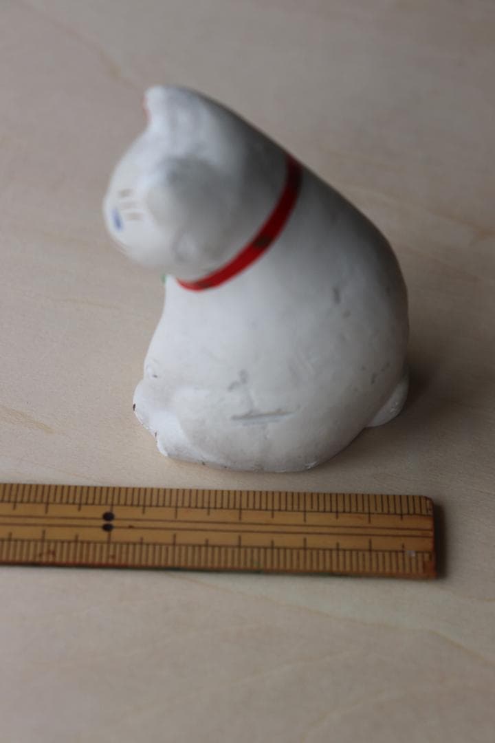 招き猫　右手左手大小セット　縁起物　郷土玩具