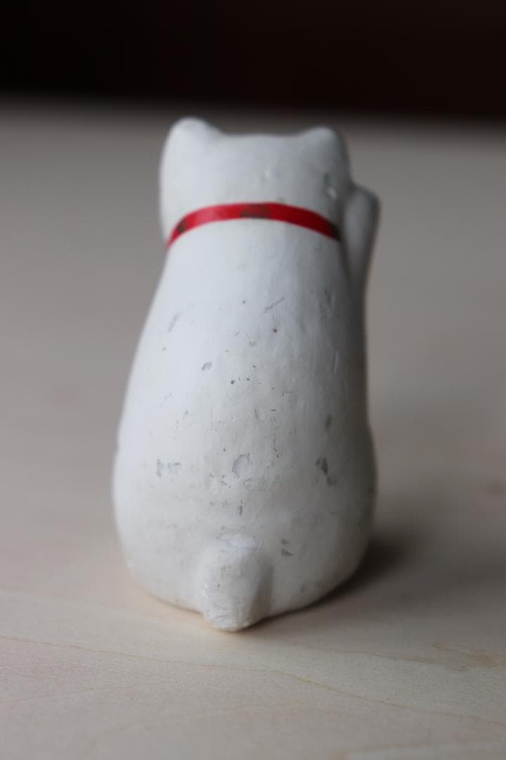 招き猫　右手左手大小セット　縁起物　郷土玩具