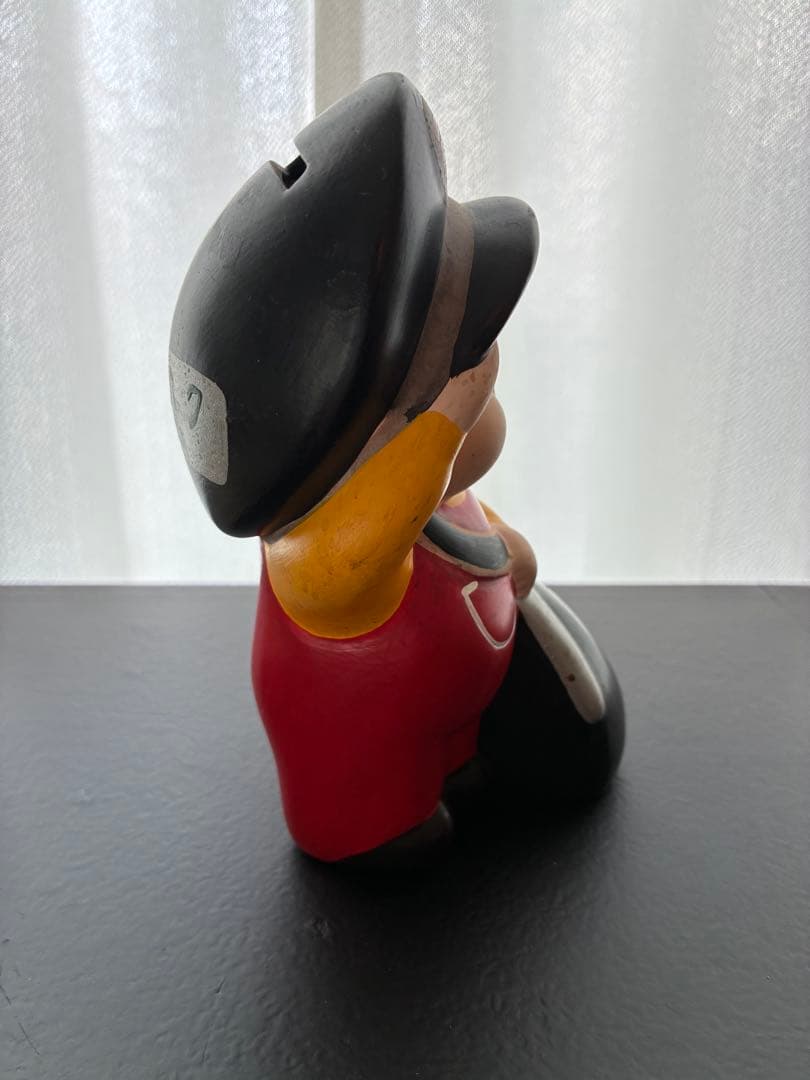 昭和 レトロ 美品 郵便 ゆうちゃん 博多人形 置物 ノベルティ レトロ雑貨