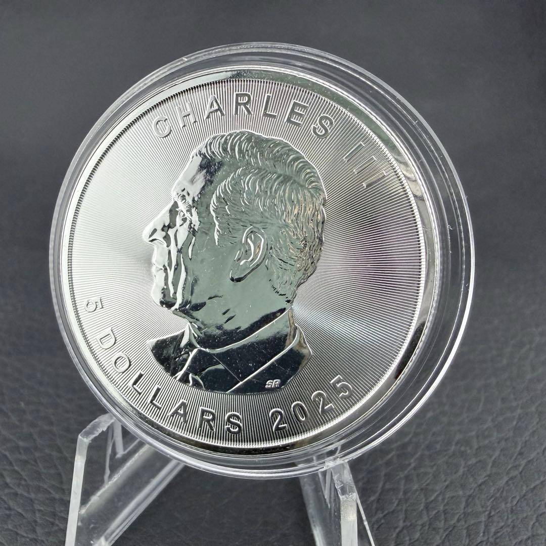 メイプルリーフ 銀貨 カラー レジェンドドラゴン ウェールズ 1オンス 1oz