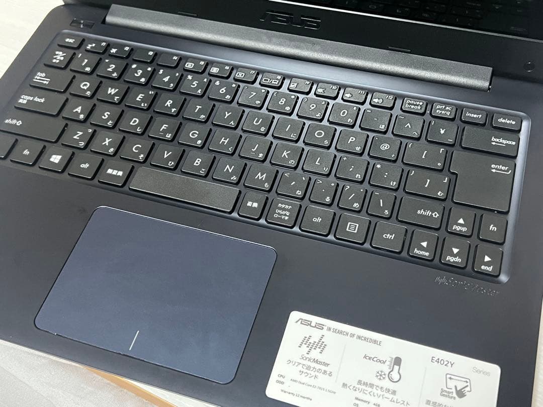 【値下げ交渉OK美品・未使用品】ASUS ノートPC E402YA-GA109T