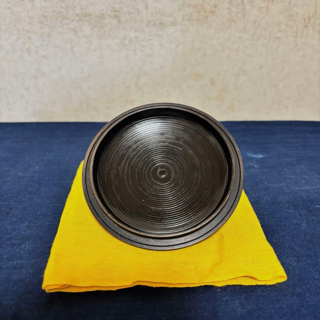 人間国宝高橋敬典/風炉/茶釜/電熱器/唐銅鬼面風炉/野々田製電熱器/敷板/茶道具