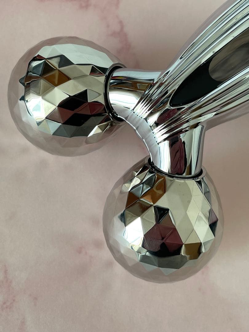美品 ReFa CARAT RAY RF-PC2019B 美顔ローラー シルバー