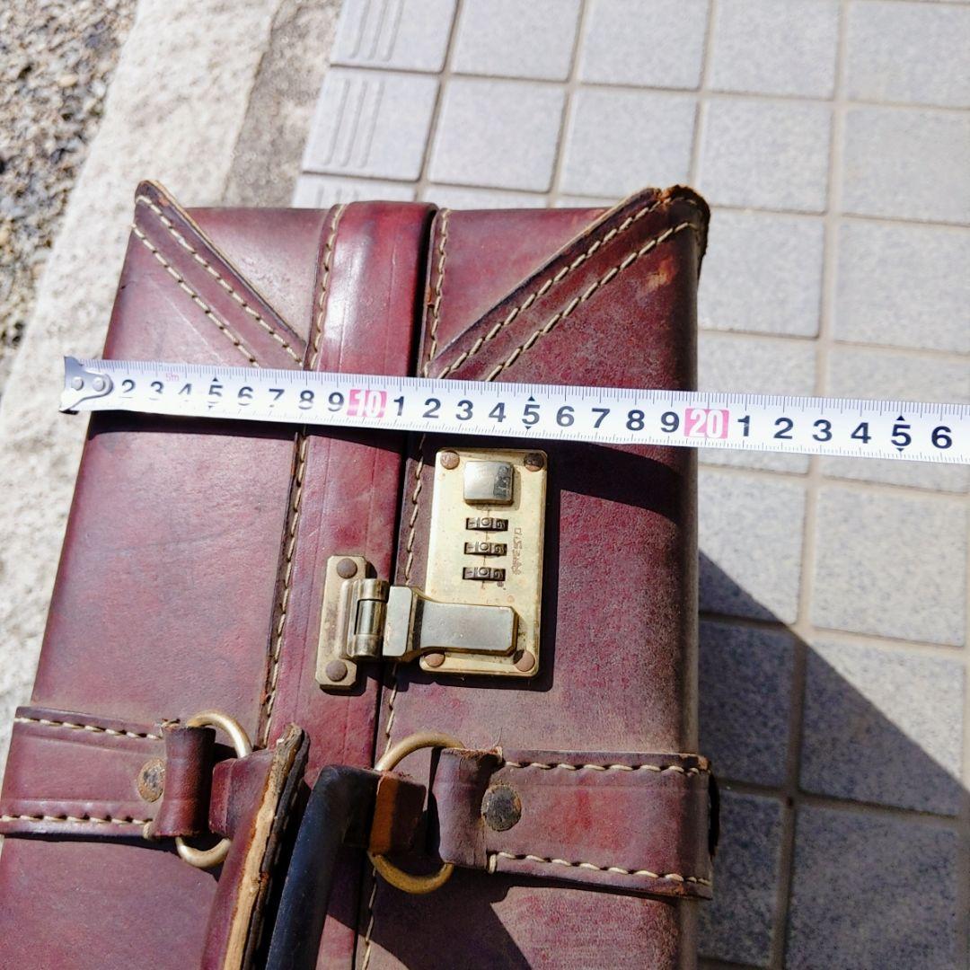 トランク ビンテージ 革 レザー　トランクケース レトロ スーツケース
