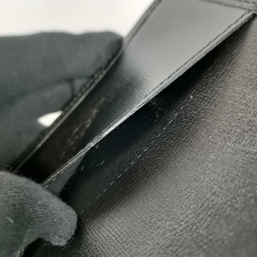 未使用級 PORTER ポーター パスポートケース レザー ブラック 黒 レア