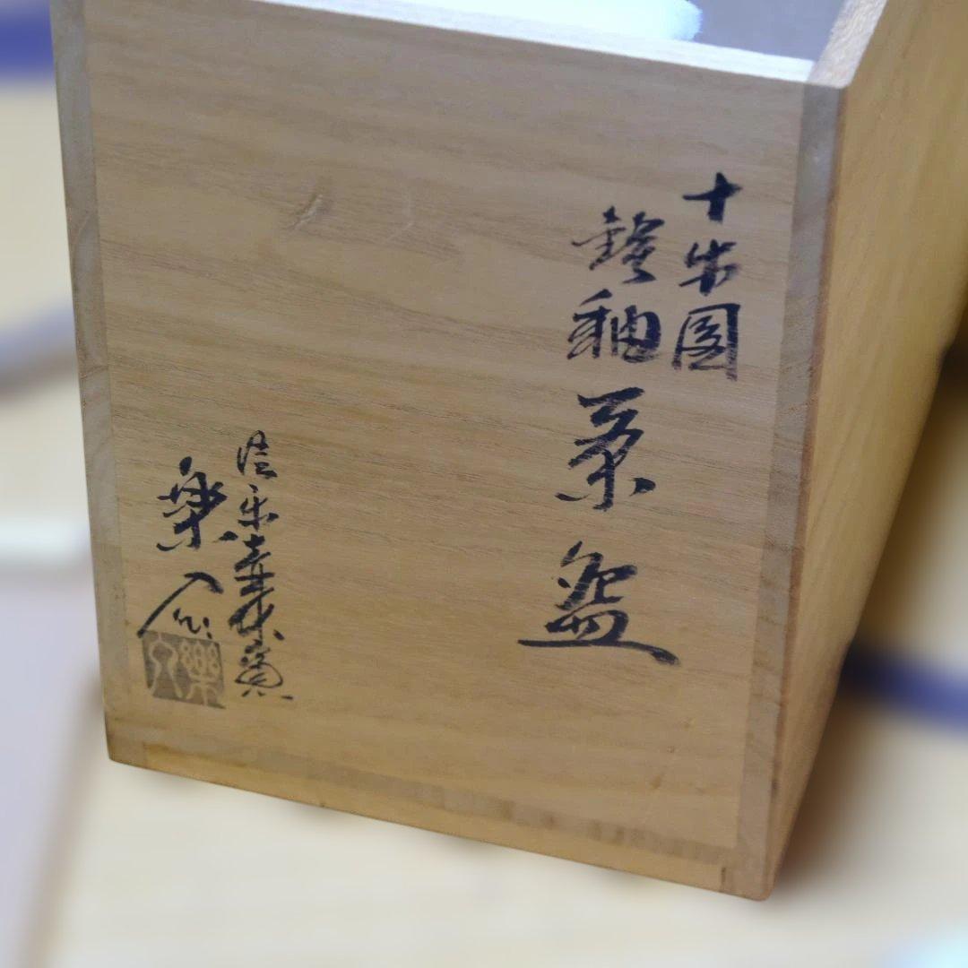 十牛図　数茶碗10個 信楽壷中窯　保庭楽入作