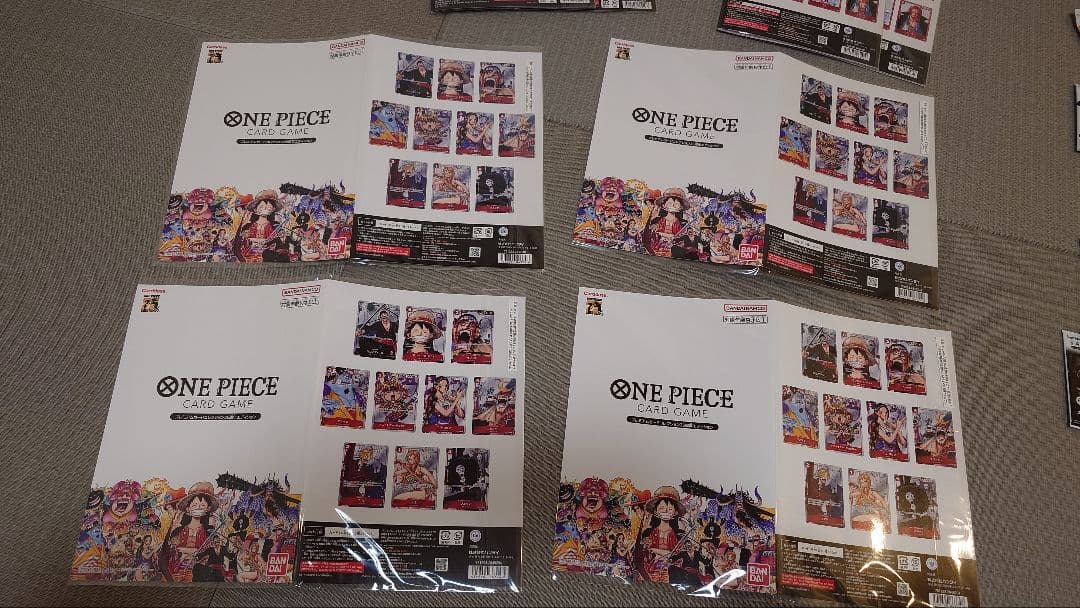 ONE PIECEカードゲーム　プロモ　未開封　ワンピカードまとめ売り